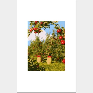 Red Orchard - Landscape Posters and Art